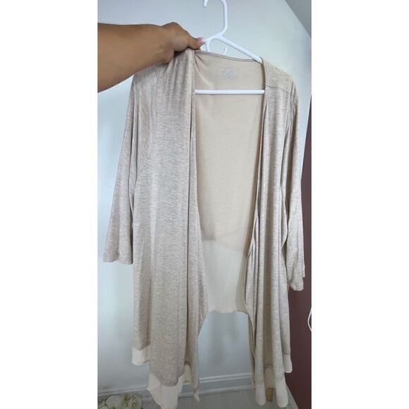 Lane Bryant Waterfall Jersey Knit Cardigan size 26/28 - Picture 3 of 14